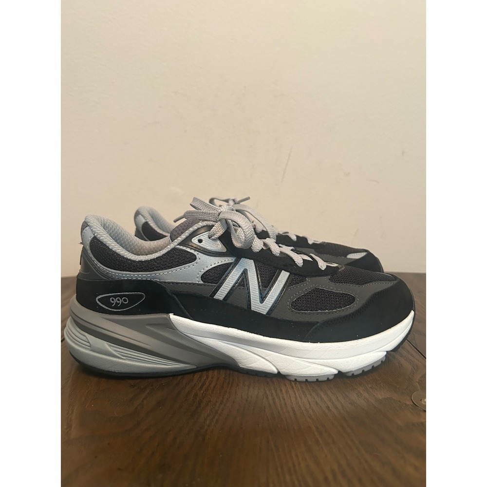 New Balance 990v6 Black Gray GC990BK Size 7 Women's